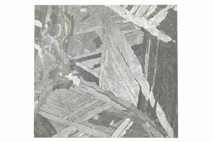 Etched Seymchan Meteorite Slice ( g) - Russia #265013